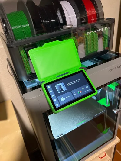 Bambulab P2S Display Dust Cover - Free 3D Print Model - MakerWorld