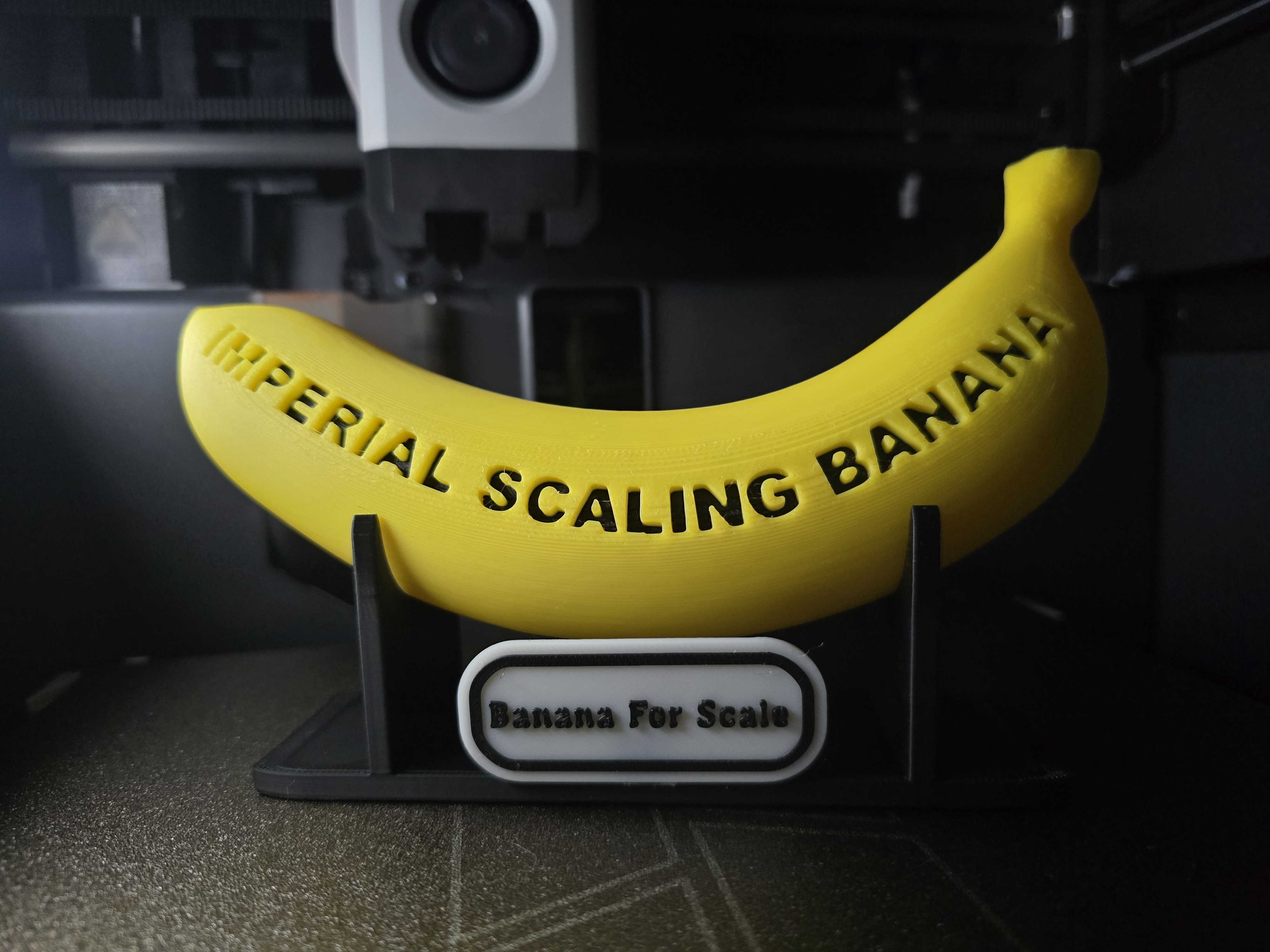 Banana For Scale Split in Half Imperial Edition - Free 3D Print Model -  MakerWorld