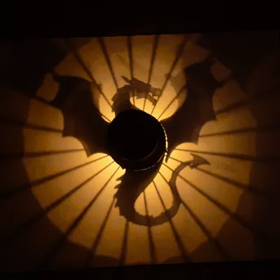 Silhouette lamp