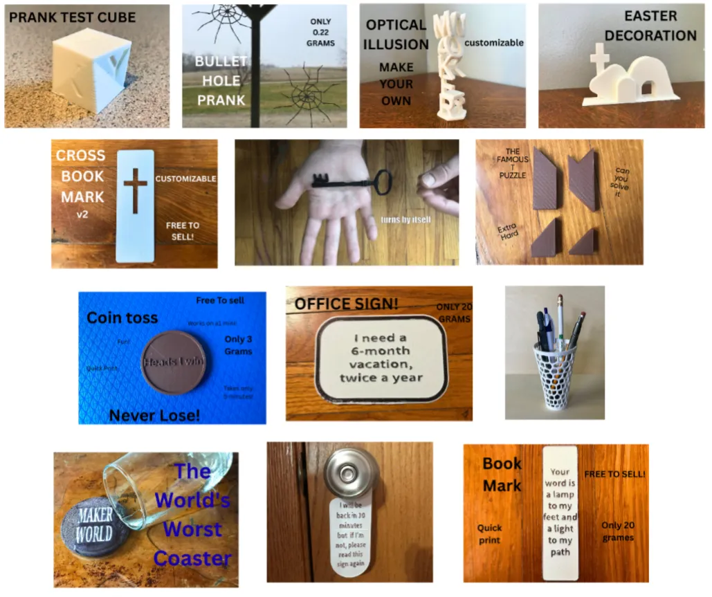 Flexi-Bunny Keychain (Pocket Fidget) - Free 3D Print Model - MakerWorld