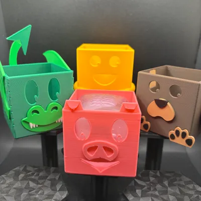 NeeDoh Cube Desk Pets