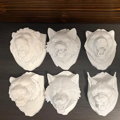 Wall-Mounted Busts
