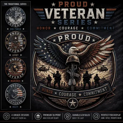 Traditional Proud Veteran