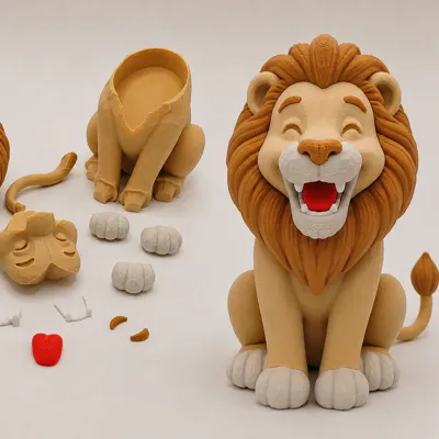 Kiron's multi-part creatures