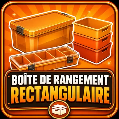 Boîte Uniquement rectangulaire