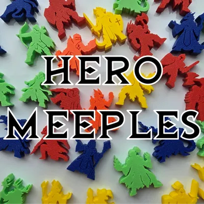 Dungeons & Dragons Hero Meeples