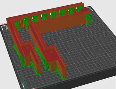 QIDI plus 4 riser with QIDI BOX mount - Free 3D Print Model - MakerWorld