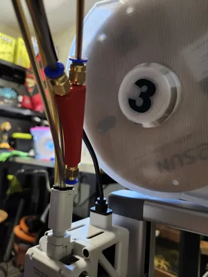 Y-Splitter for Bambu Lab A1 AMS Lite by burton.rasmussen000 - MakerWorld