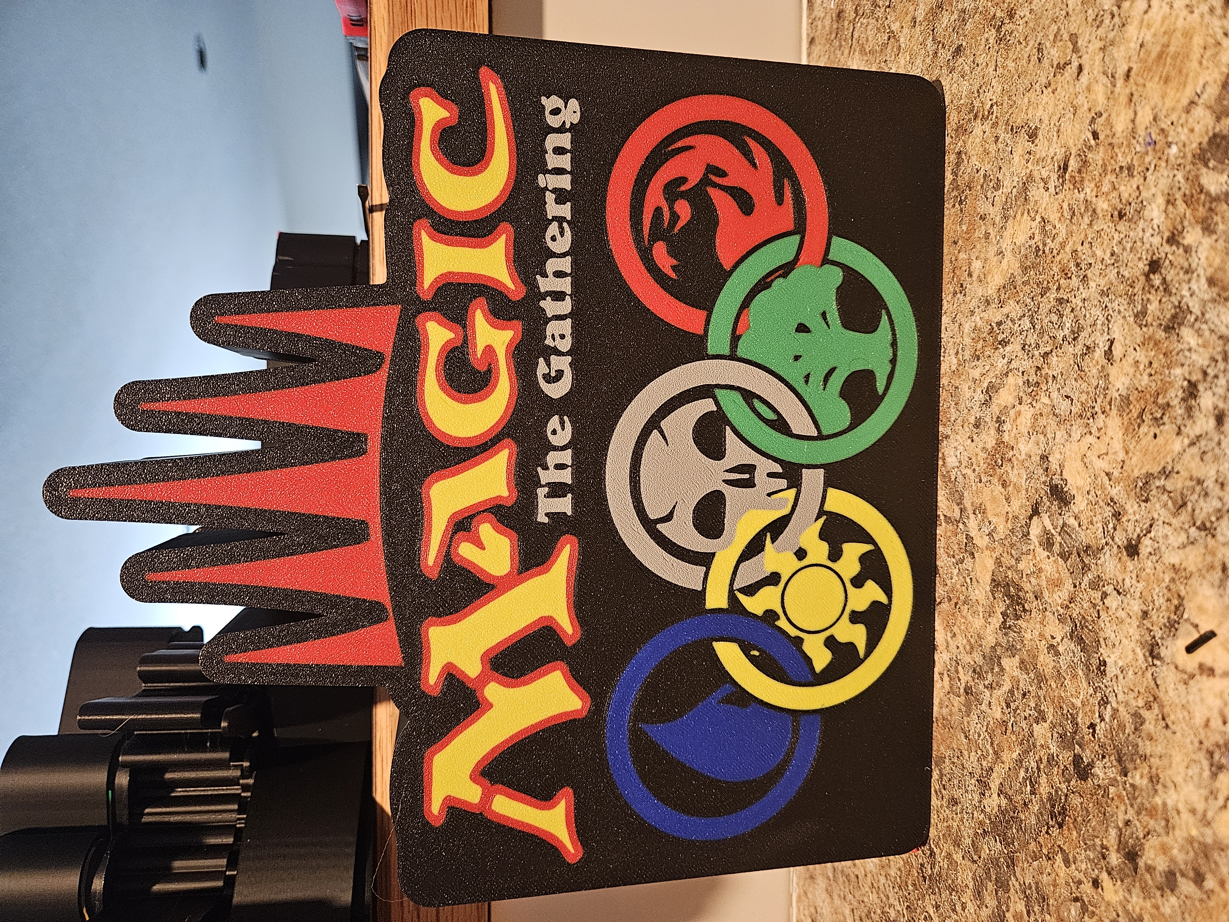 MTG logo light box - Free 3D Print Model - MakerWorld, image size:3000x4000