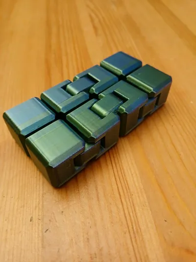 Sturdy Infinity Cube by waveman MakerWorld: Download Free 3D Models