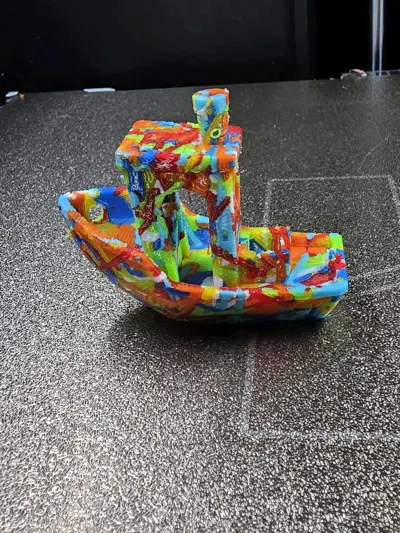 3DBenchy H2C Multi Color Test Print - Free 3D Print Model - MakerWorld