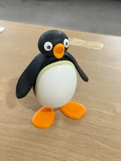Pingu Model pingu model,pingu模型,penguin model,企鹅模型 by Skylar Xu MakerWorld ...