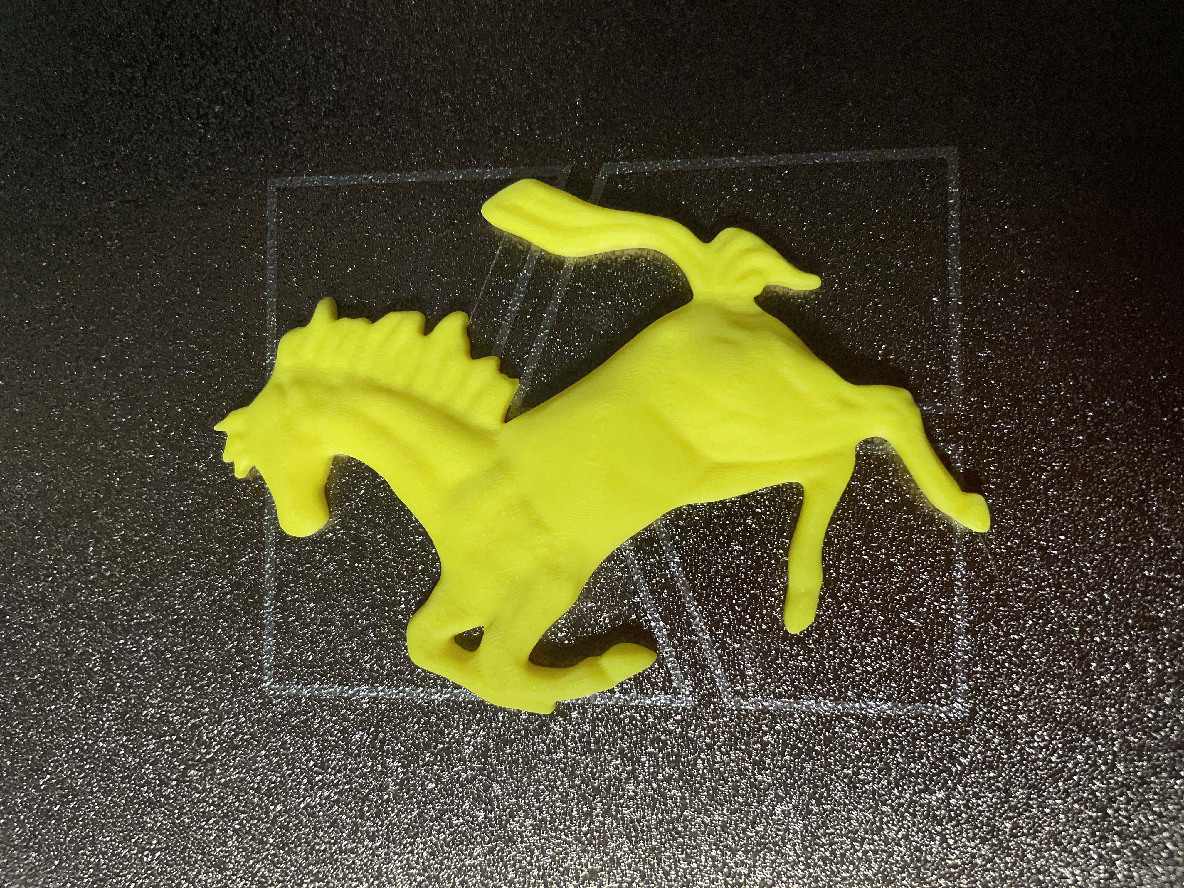 Emblema cavallino Ferrari smaltato a due viti da cofano