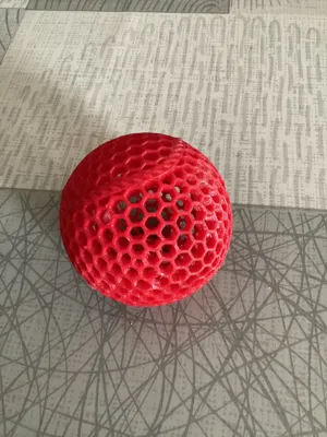 Airless Baseball Ball V1.0 prototype by filete3d - MakerWorld