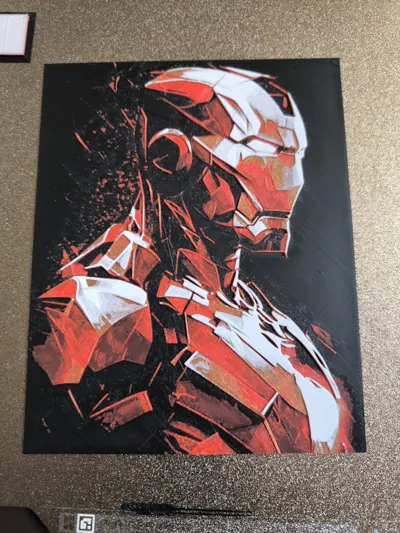 Iron Man - HueForge - Free 3D Print Model - MakerWorld