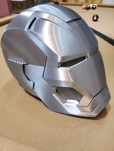 VEK3D Iron Man MK 42 Helmet - Free 3D Print Model - MakerWorld