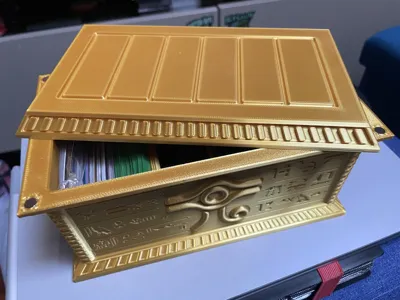 yugioh gold sarcophagus deck Millenium Remix (YU-GI-OH Deckbox) - Free 3D Print Model Gold Sarcophagus - Legendary Decks