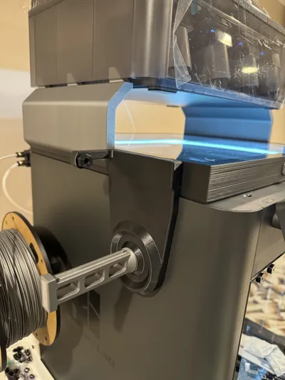 Side Mount Spool Holder for Modular LED Riser Remixed by qiqiji ...