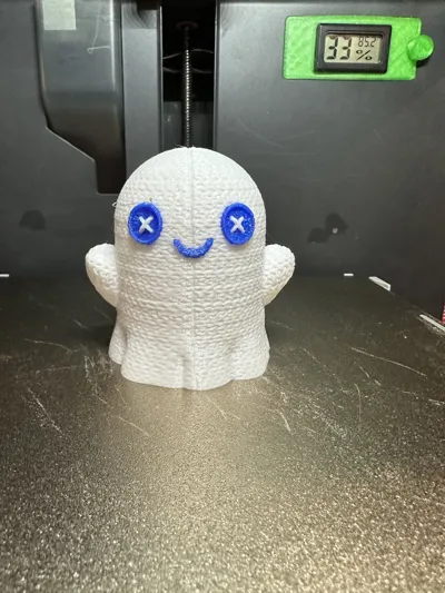 CUTE CROCHET GHOST - NO SUPPORTS - COLOR PRINT by IK3Digital MakerWorld ...