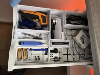 Slim Gridfinity Base for Ikea Alex Drawer - Free 3D Print Model ...
