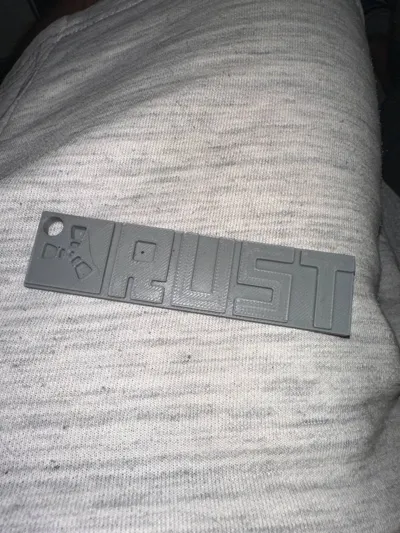 Rust keychain by Reynleys - MakerWorld