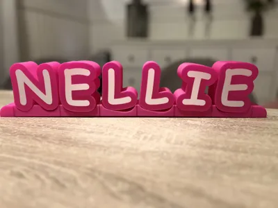 Custom Name LightBox, Led lamp by Infinite Ideas 3D MakerWorld ...