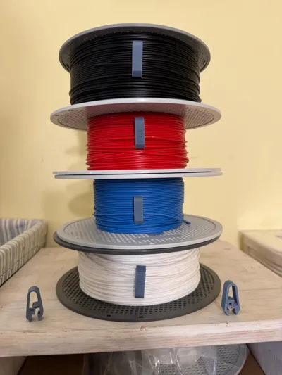 Клипса для филамента - 3D-принтеры - PLA - изделие 3D-печати - фото 27