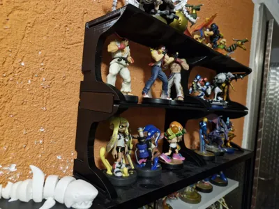 Tabletop Modular Shelf Rack by Michele MakerWorld: Download Free 3D Models