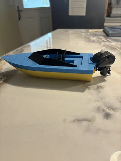 Speed Boat for 010 Wind Up Boat Motor by 3Dimension Studio MakerWorld ...