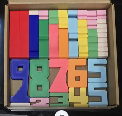 Number Sum Blocks by frizzl3Dmama MakerWorld: Download Free 3D Models