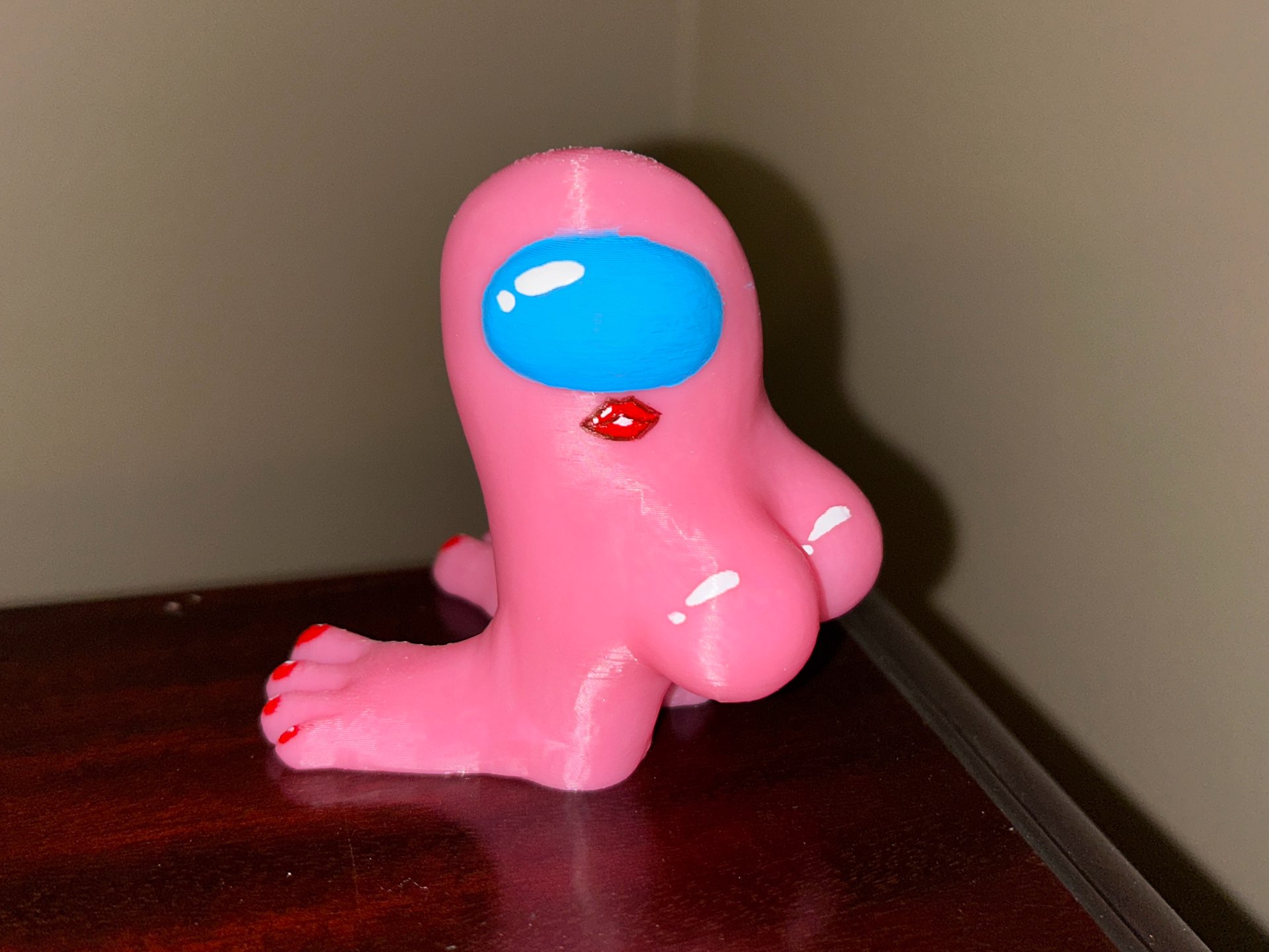 Thick Among Us With Feet - Free 3D Print Model - MakerWorld