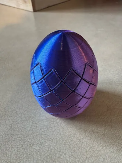 Small Crackable / breakable surprise easter egg - Free 3D Print Model ...