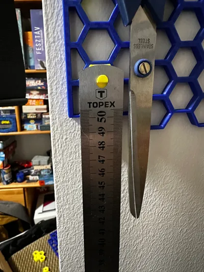 HSW Honeycomb Storage Wall - Metal Ruler Hook by YDesign MakerWorld ...