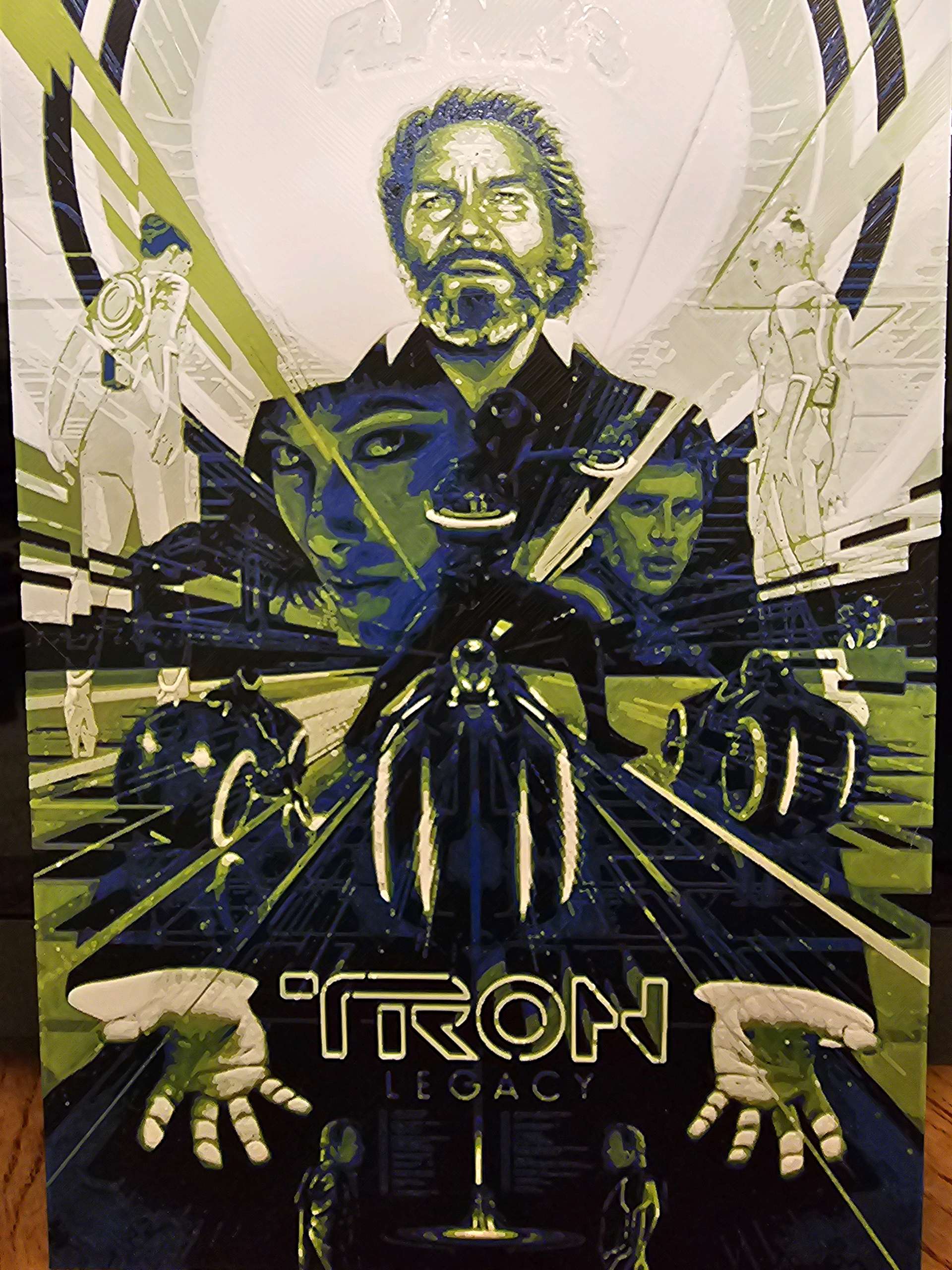 트론 레거시 포스터 - 무료 3D 프린트 모델 - MakerWorld