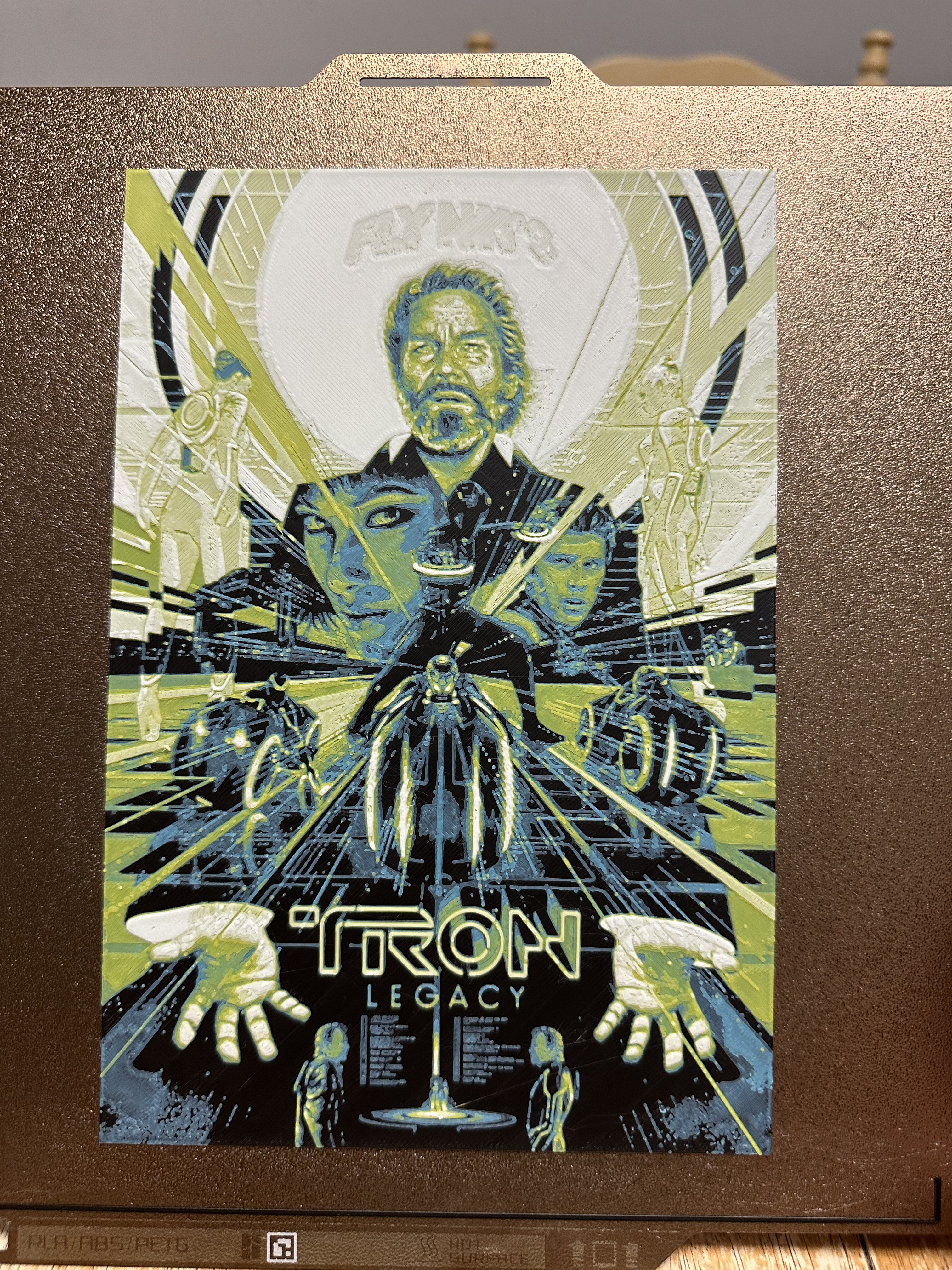 트론 레거시 포스터 - 무료 3D 프린트 모델 - MakerWorld