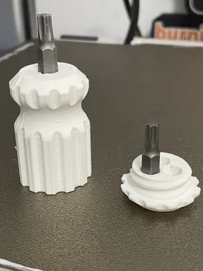 Compact Bit Driver (pocket size screwdriver) - Free 3D Print Model ...