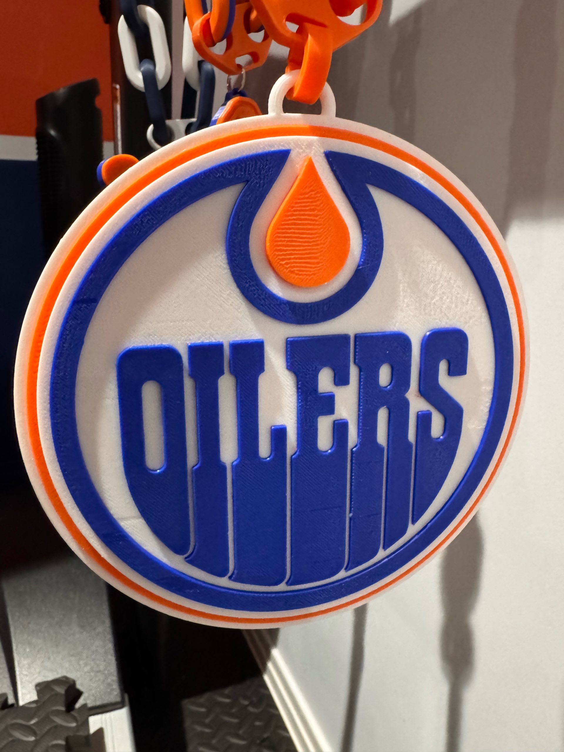 EDMONTON OILERS 3D Logo 180mm series - Free 3D Print Model - MakerWorld, image size:1920x2560