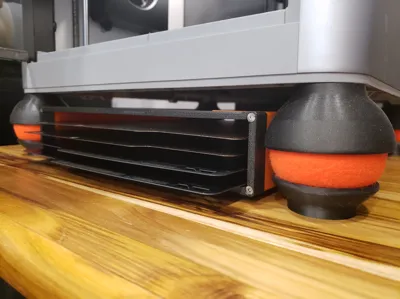 BambuLab 5 Build Plate Caddy Holder - 53mm Width by Simply Models ...