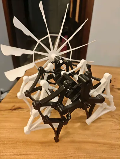 Strandbeest Simple Easy Strandbeest by LoboCNC MakerWorld: Download Free 3D Models