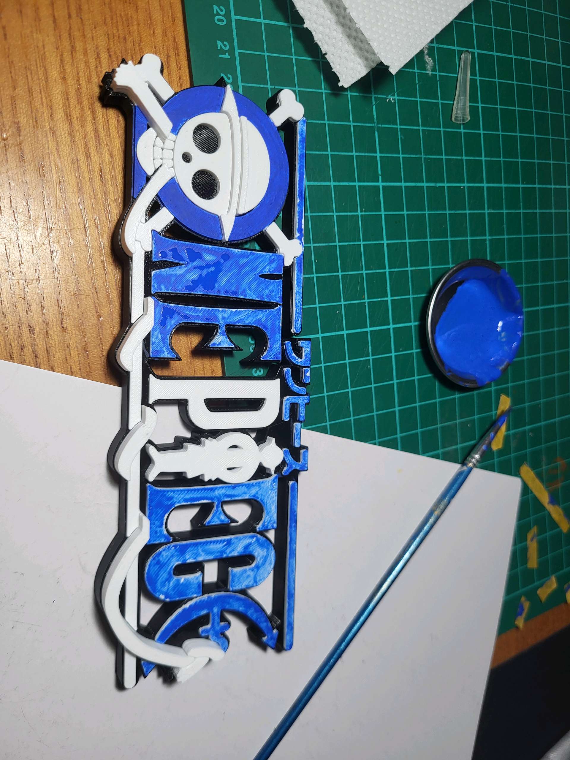 One Piece Sign / Logo - Free 3D Print Model - MakerWorld