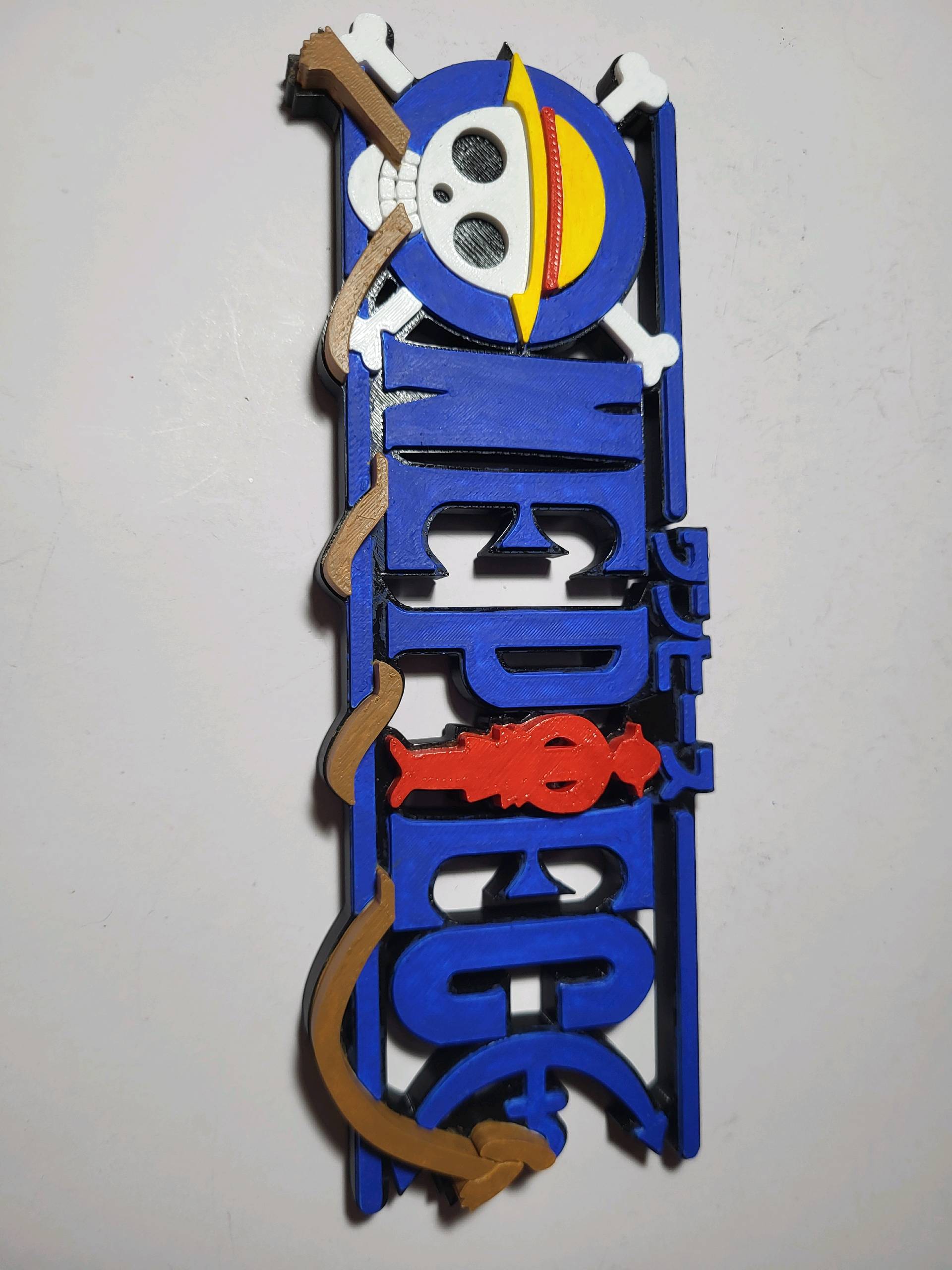 One Piece Sign / Logo - Free 3D Print Model - MakerWorld