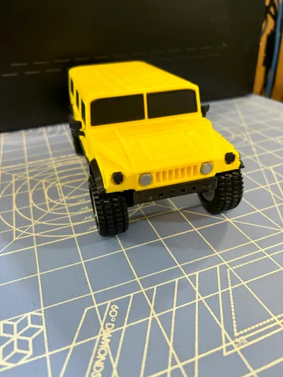 HUMMER H1 (HUMVEE) - model kit - scale 1:24 by soarpix MakerWorld ...