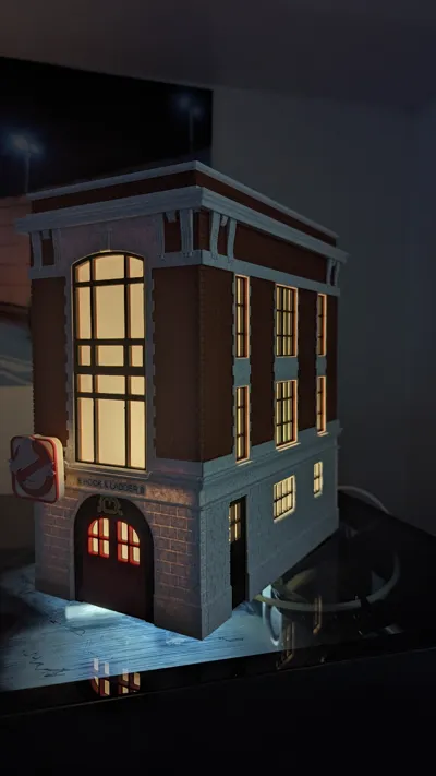 Ghostbusters Firehouse (Updated) by Ryschweitzer MakerWorld: Download ...