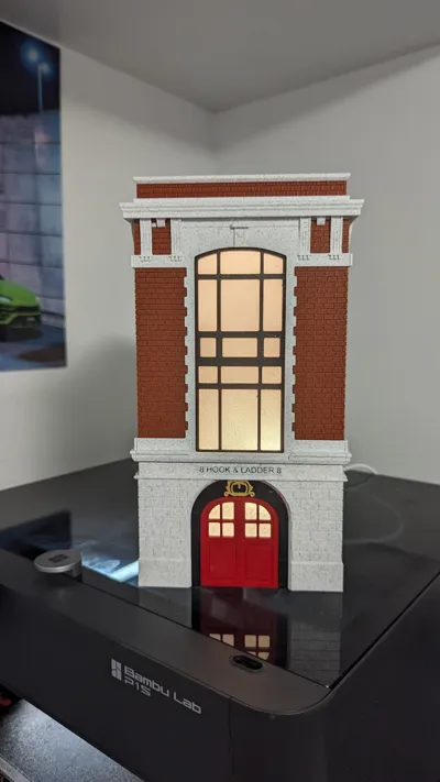 Ghostbusters Firehouse (Updated) by Ryschweitzer MakerWorld: Download ...