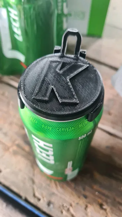 Beer protector - alphabet version - Free 3D Print Model - MakerWorld