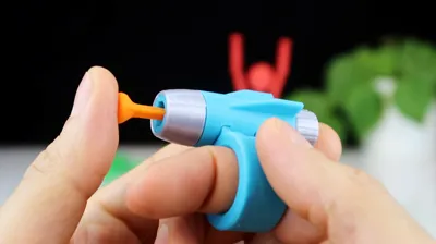 Finger Rocker Car Mini Finger Rocket Launcher by 上进的up主 MakerWorld: Download Free 3D Models