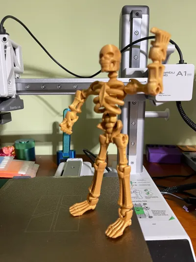 Skeleton Kit Card-Tinkercad Remixed by High Desert 3D MakerWorld ...