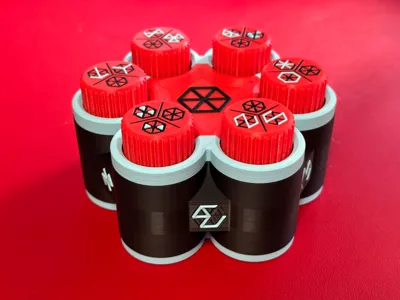 HexGlyph Puzzle Box Fewer Purges - Free 3D Print Model - MakerWorld