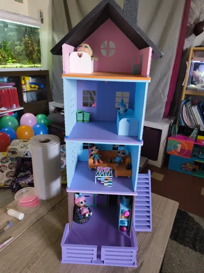 Doll Cottage with Furniture for kids (Model 1) main image 0