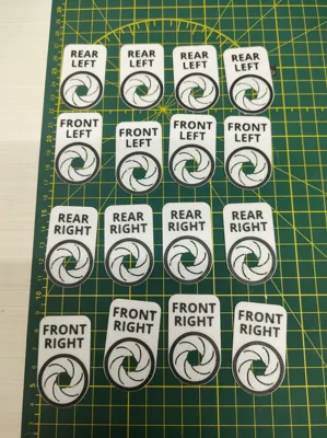 Wheel Tag Wheel tags - turbine twist fit by runemg - MakerWorld